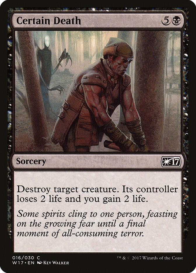 Certain Death card image