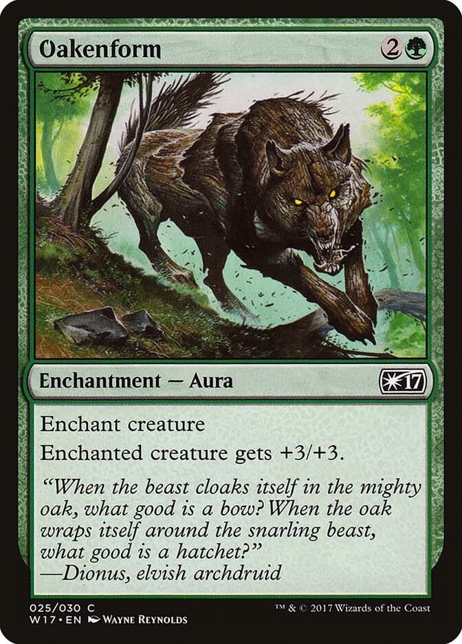Oakenform card image