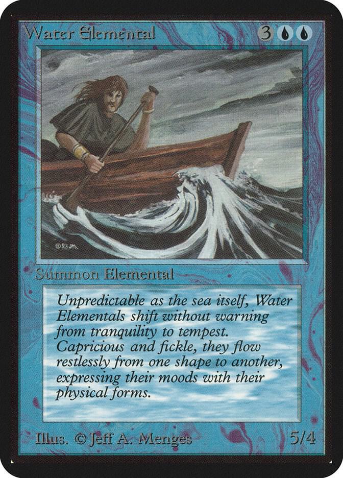 Water Elemental card image