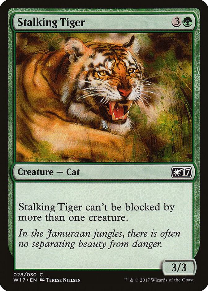 Stalking Tiger card image