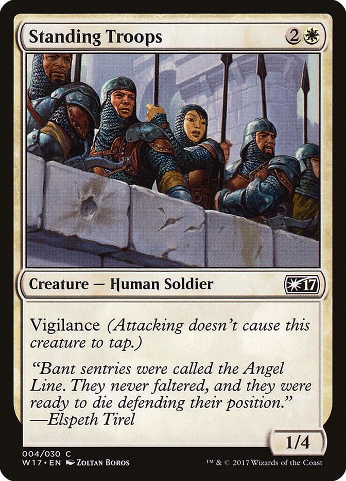 Standing Troops card image