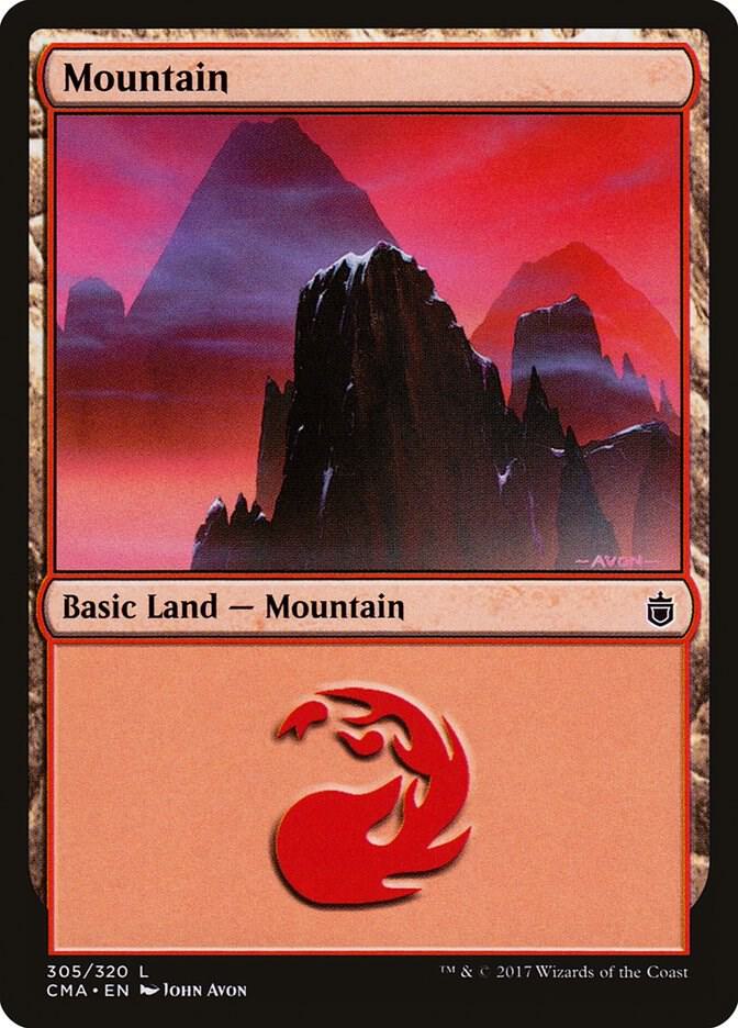 Mountain (305) card image