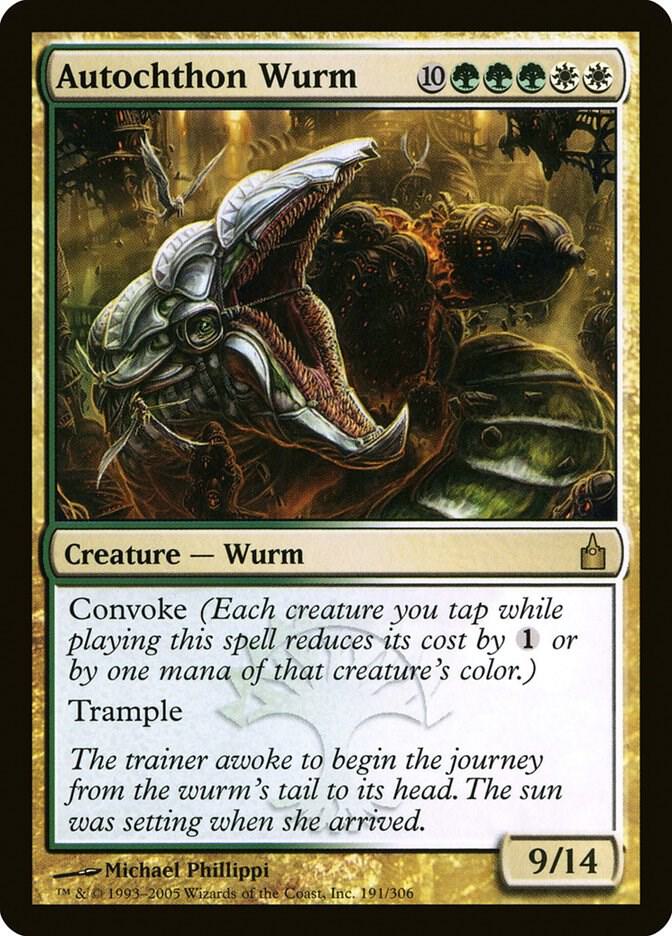 Autochthon Wurm card image