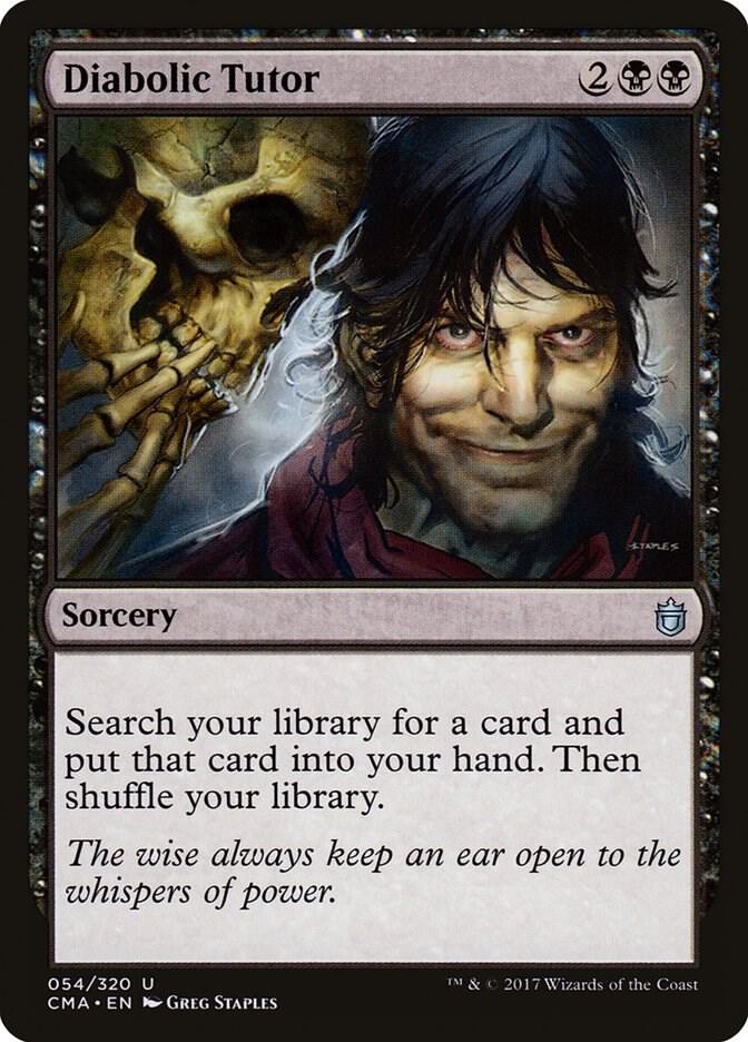 Diabolic Tutor card image