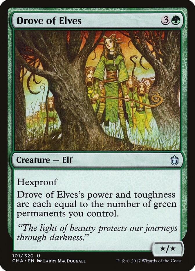 Drove of Elves card image