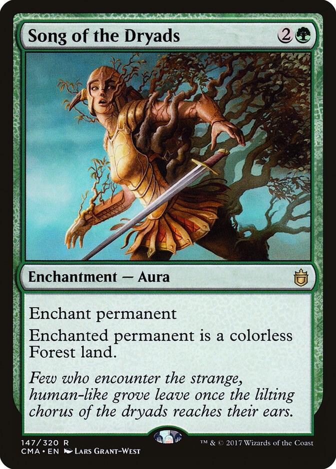 Song of the Dryads card image