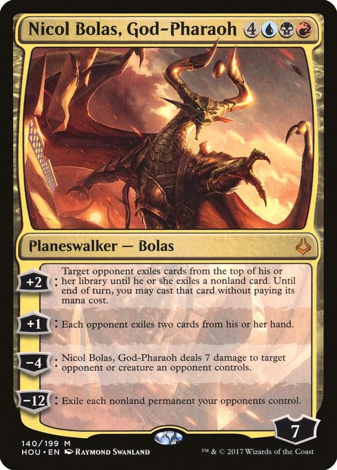 Nicol Bolas, God-Pharaoh card image
