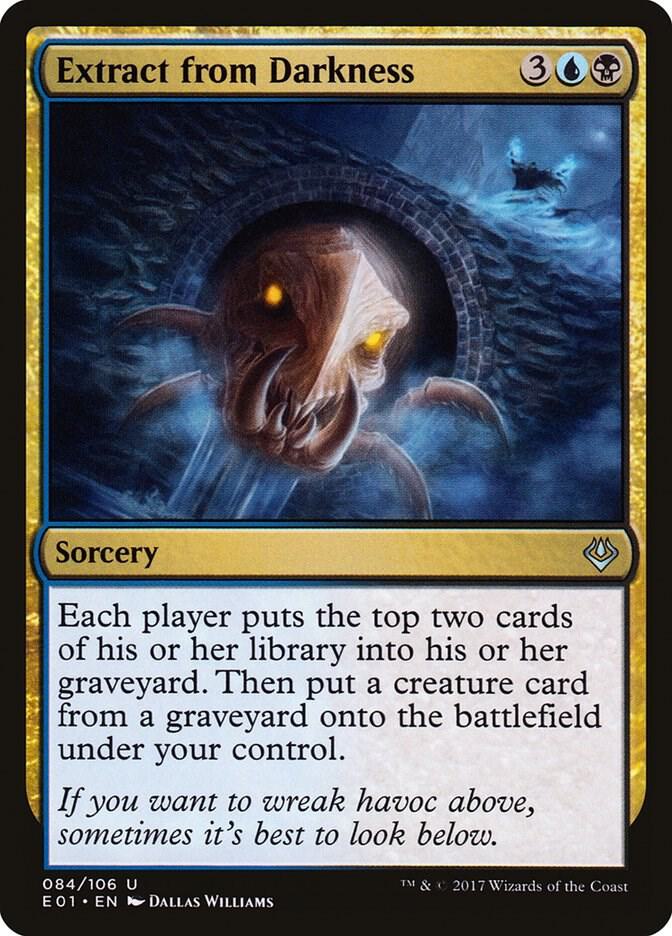 Extract from Darkness card image
