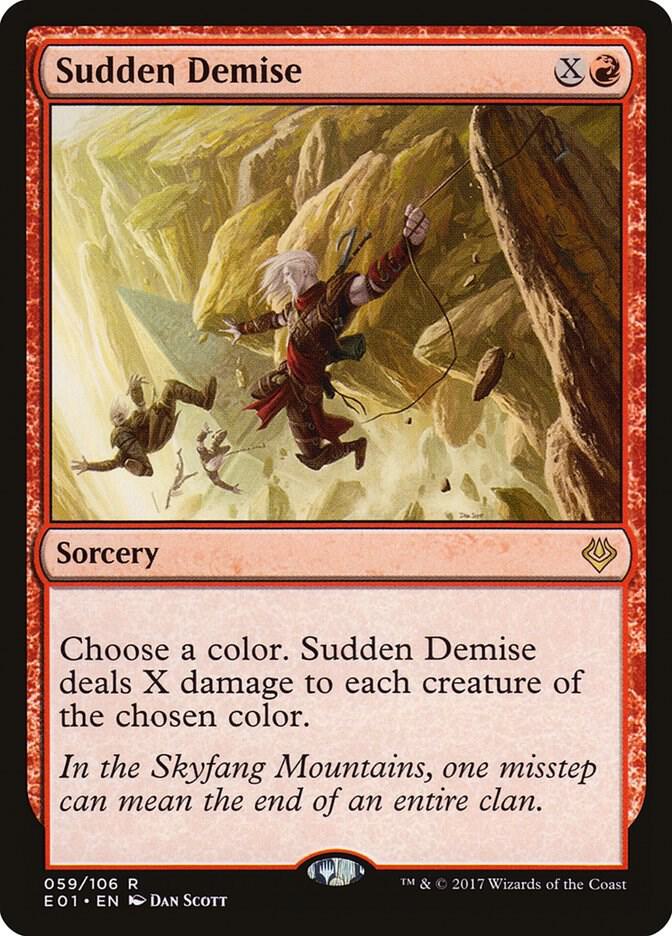 Sudden Demise card image