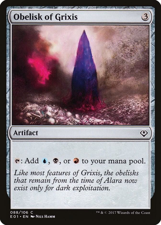 Obelisk of Grixis card image