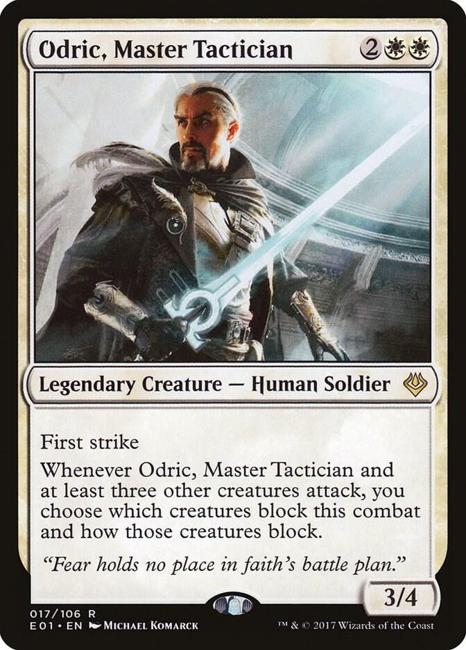 Odric, Master Tactician card image