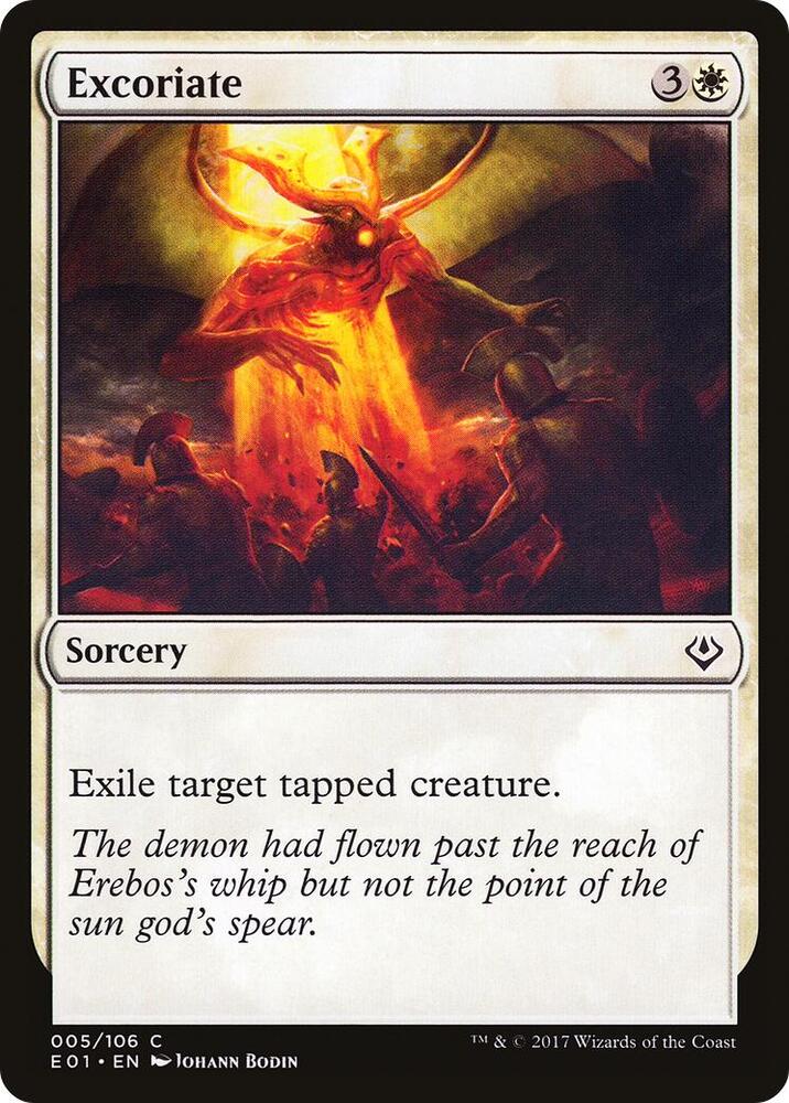 Excoriate card image