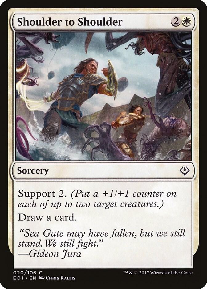 Shoulder to Shoulder card image