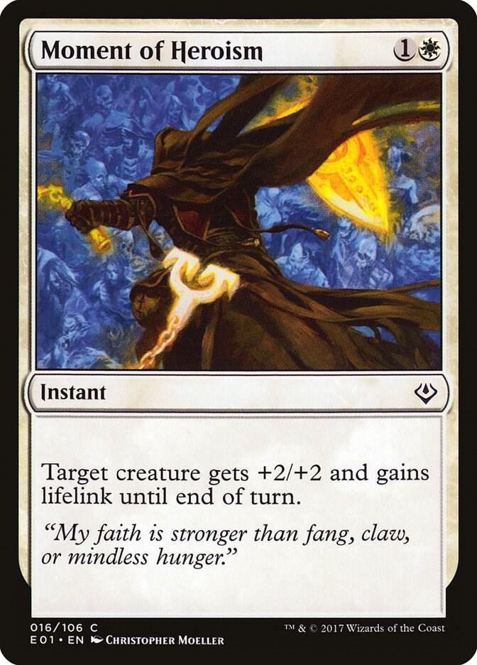 Moment of Heroism card image