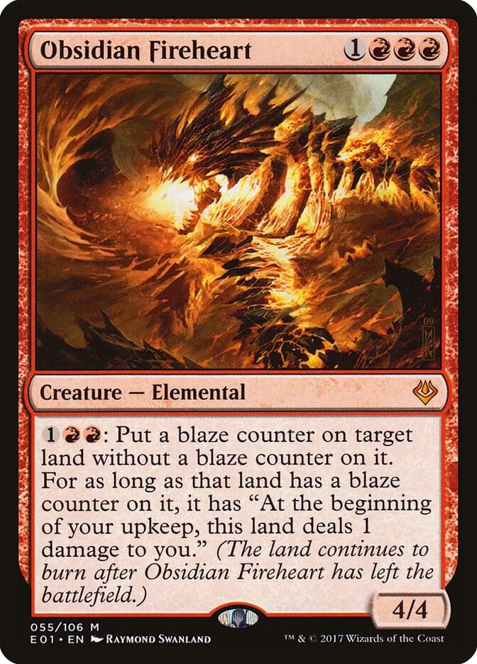 Obsidian Fireheart card image