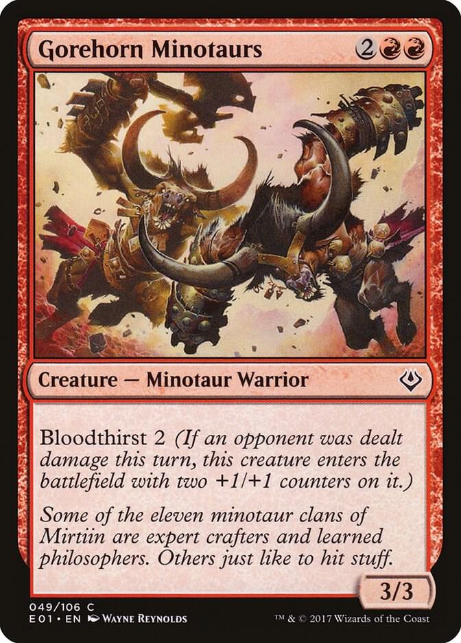 Gorehorn Minotaurs card image