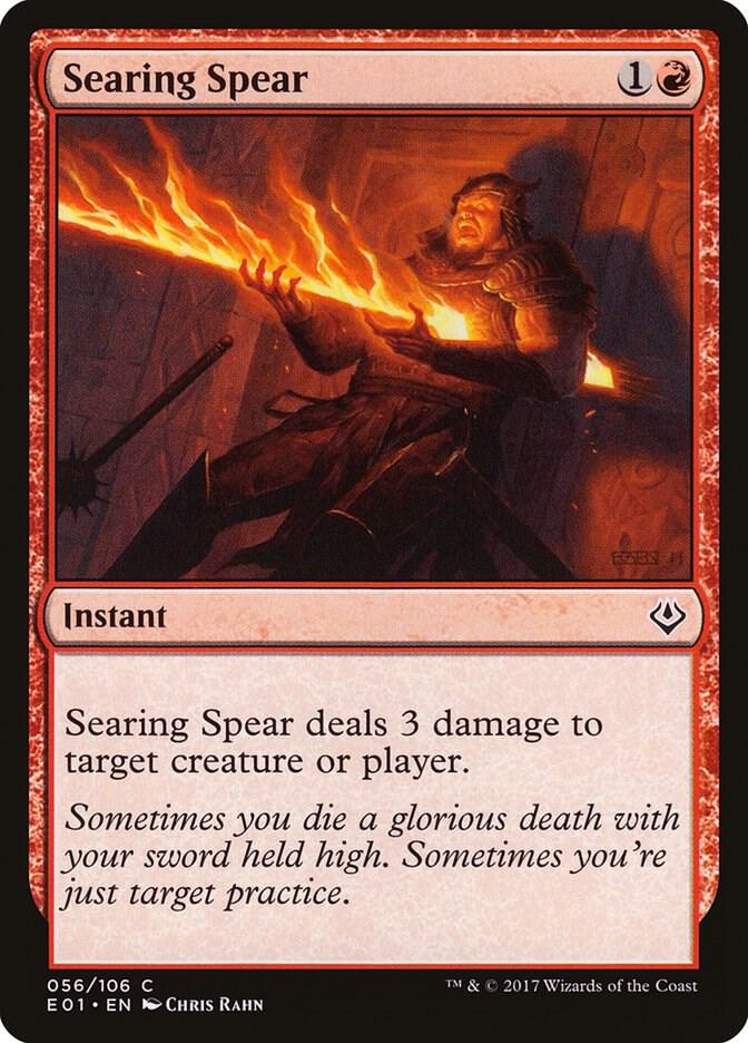 Searing Spear card image