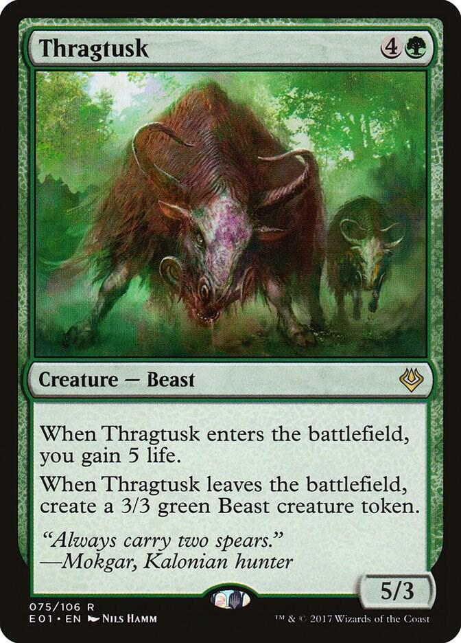 Thragtusk card image