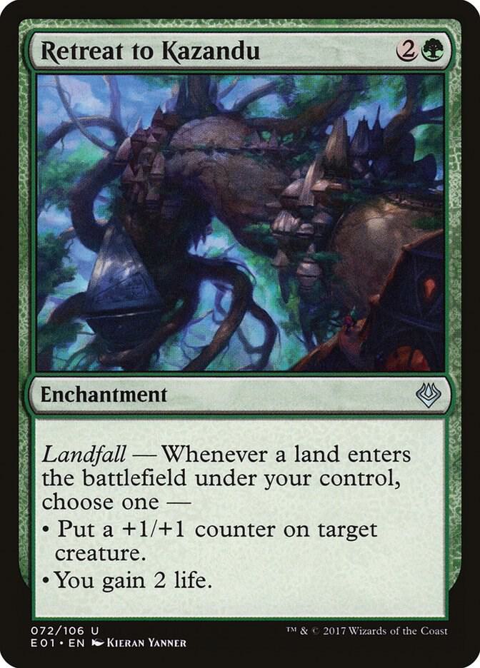 Retreat to Kazandu card image