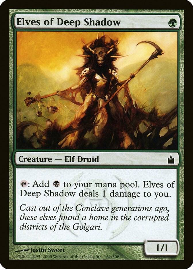 Elves of Deep Shadow card image
