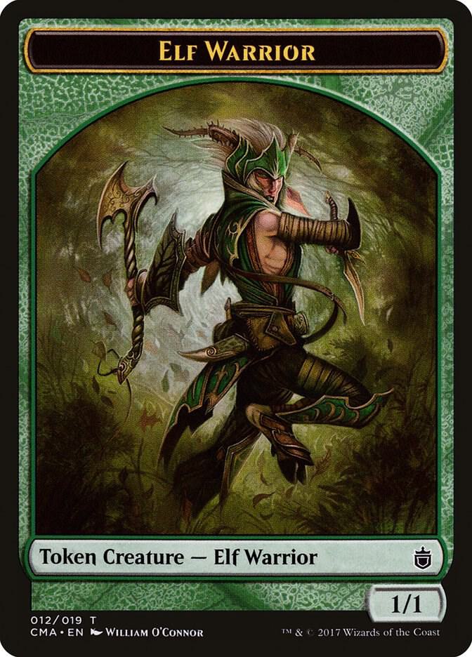 Elf Warrior Token (012) card image