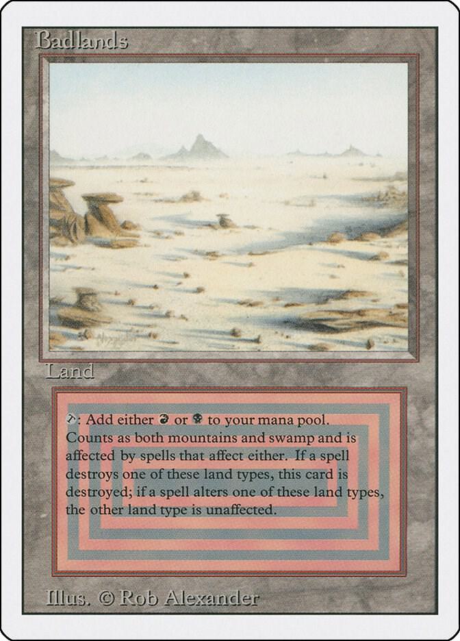 Badlands card image