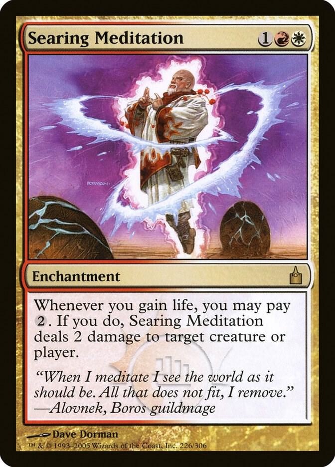 Searing Meditation card image
