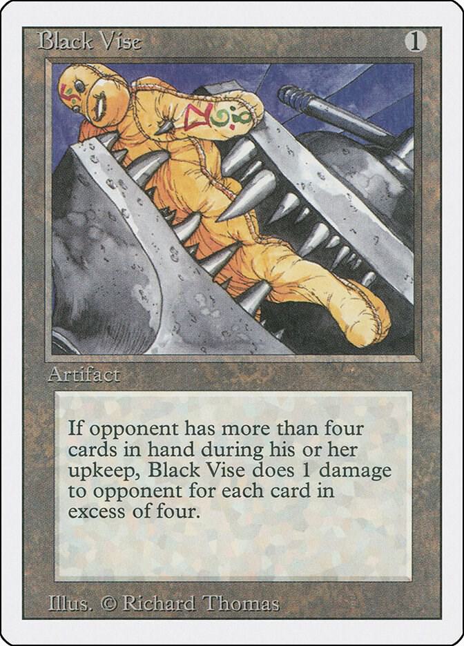 Black Vise card image