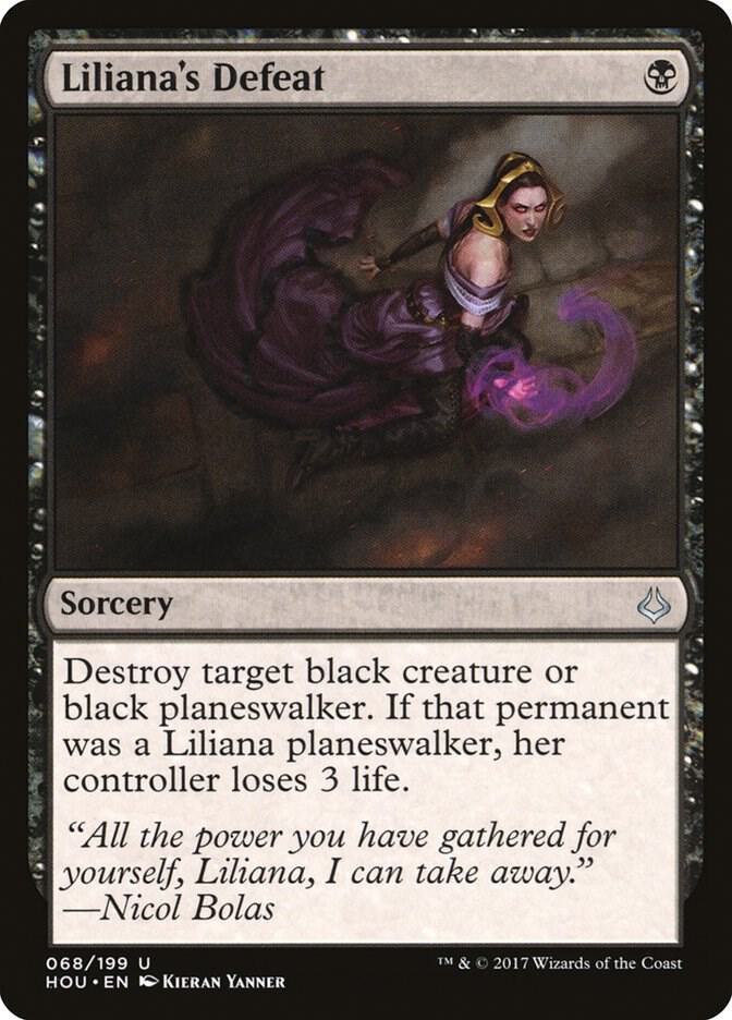 Liliana's Defeat card image
