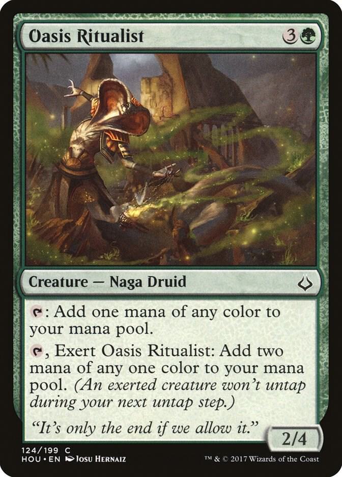 Oasis Ritualist card image