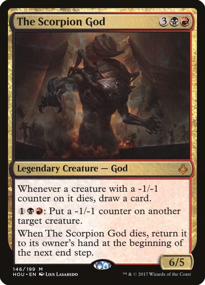 The Scorpion God card image