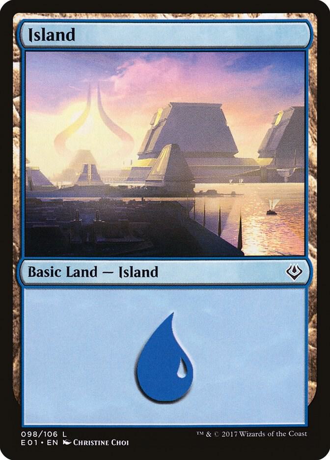 Island (098) card image
