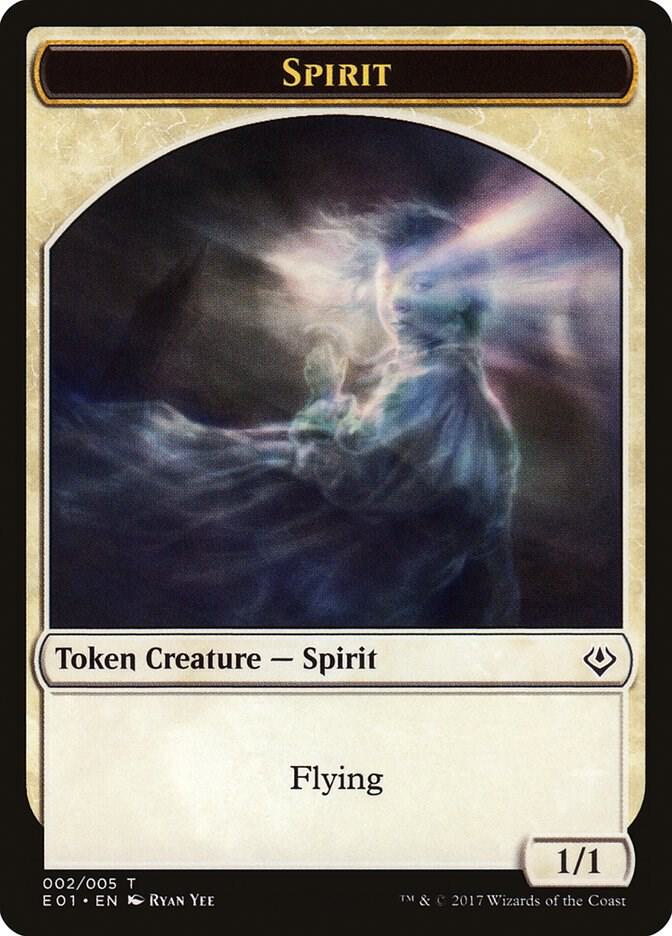 Spirit // Soldier Double-sided Token card image