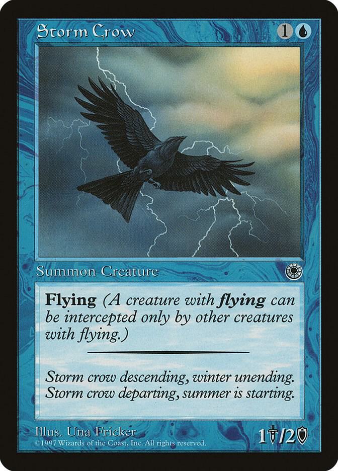 Storm Crow (Reminder Text) card image