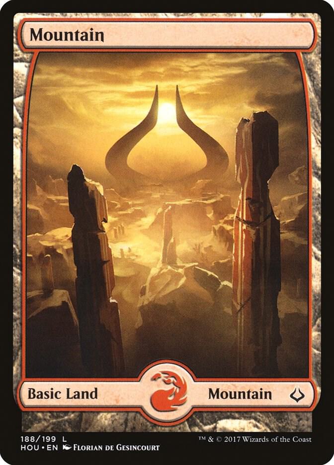 Mountain (188) - Full Art card image
