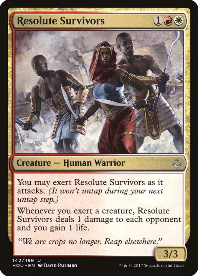 Resolute Survivors card image