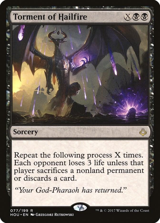 Torment of Hailfire card image