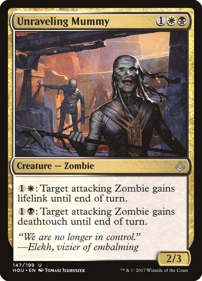 Unraveling Mummy card image