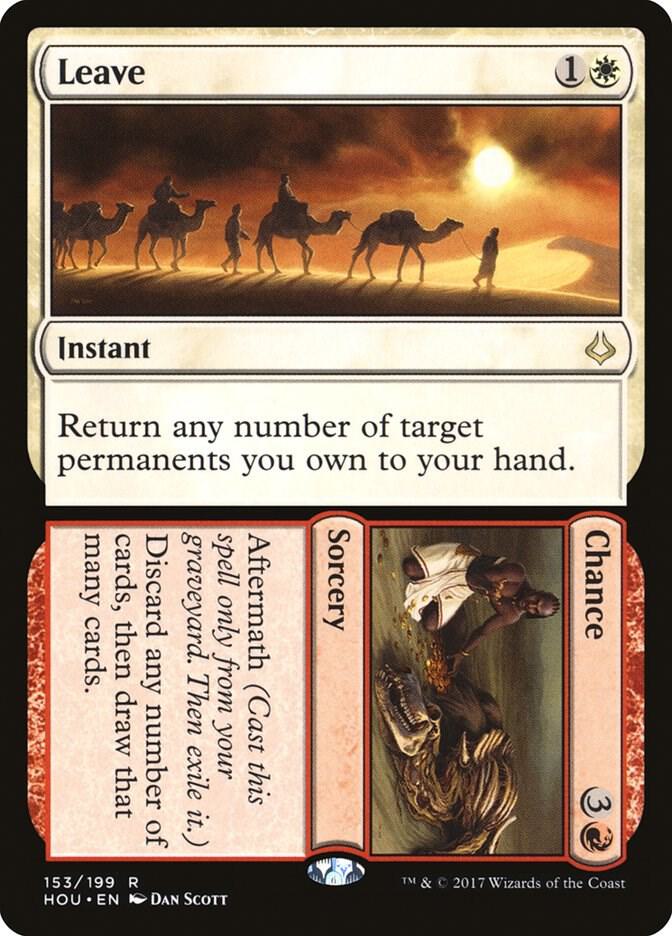 Leave // Chance card image