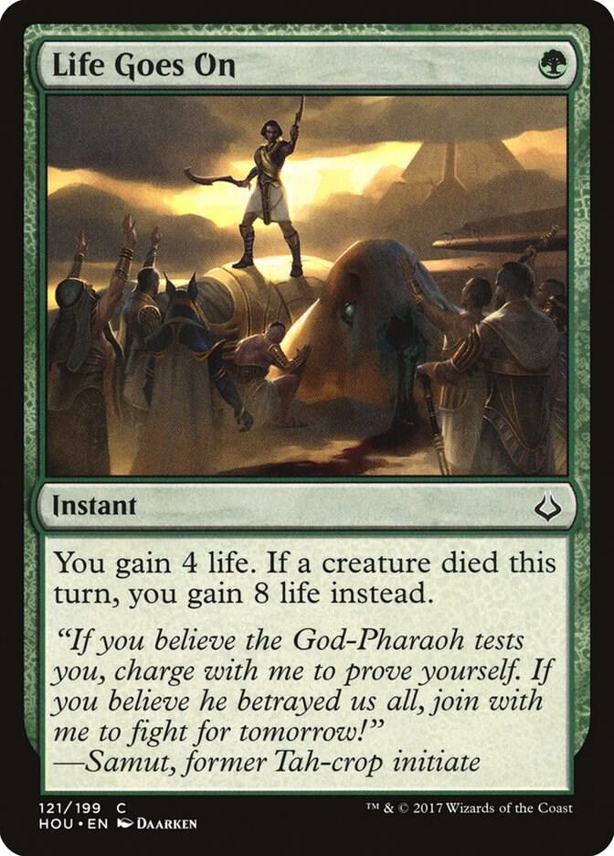Life Goes On card image