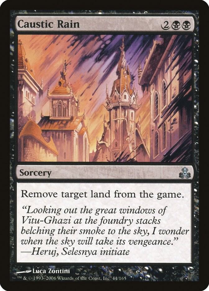 Caustic Rain card image