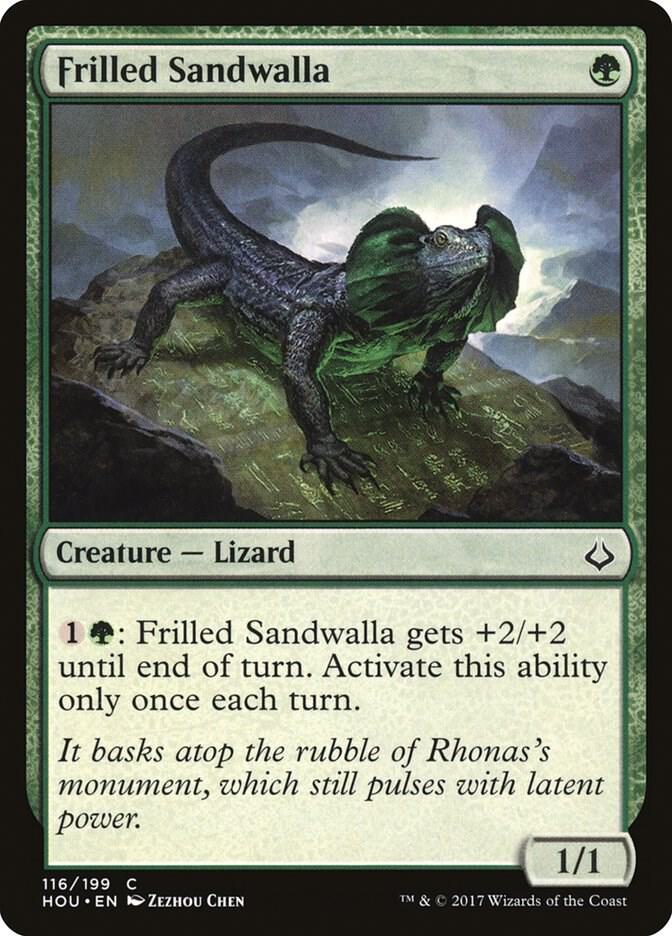 Frilled Sandwalla card image