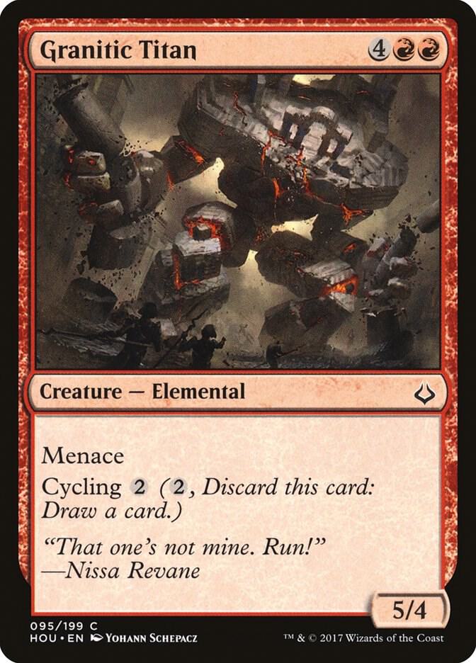 Granitic Titan card image