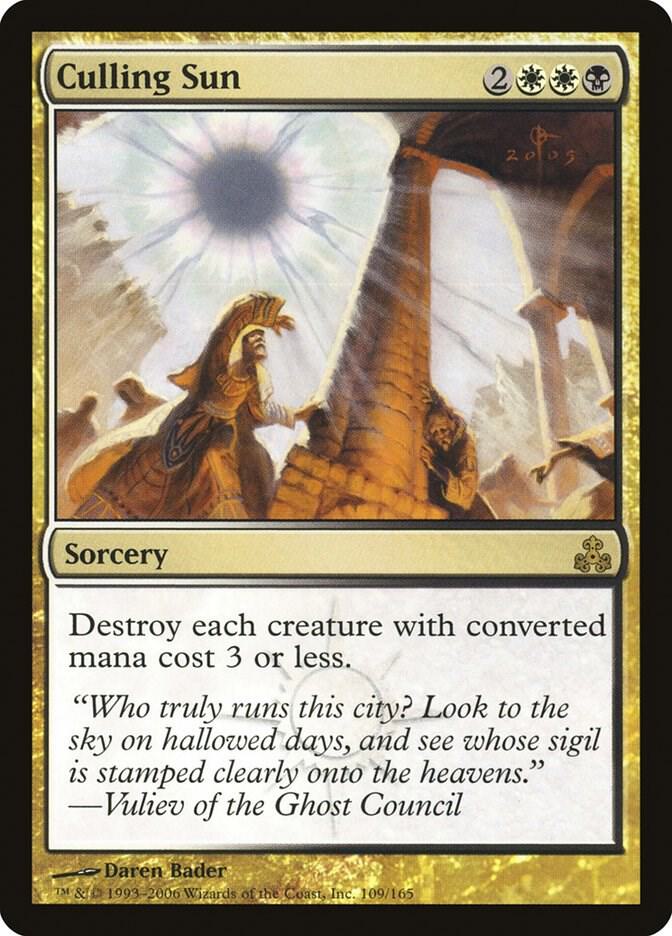Culling Sun card image