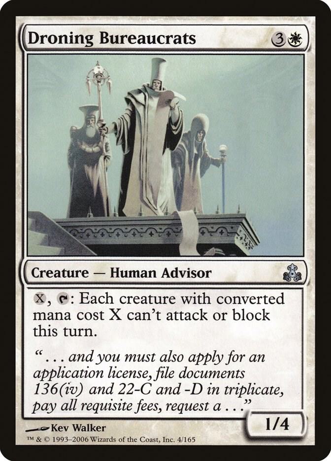 Droning Bureaucrats card image