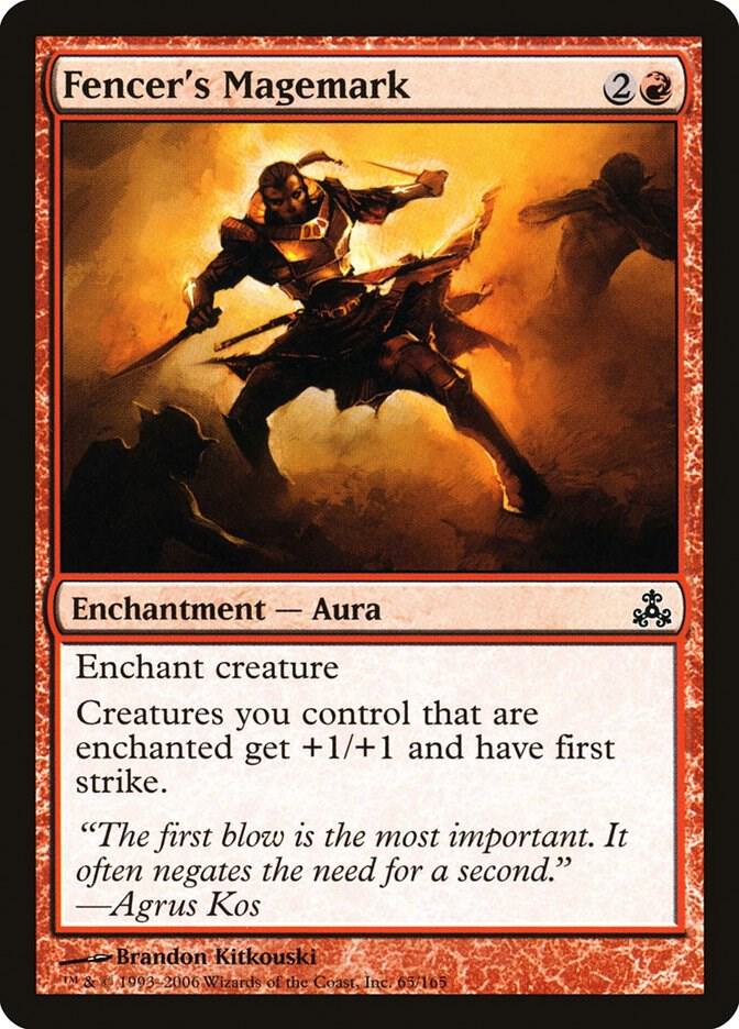 Fencer's Magemark card image