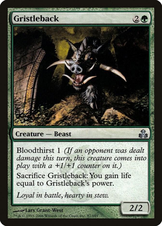 Gristleback card image