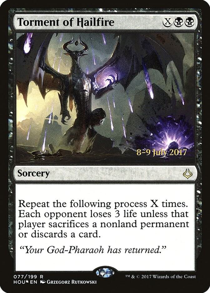 Torment of Hailfire card image