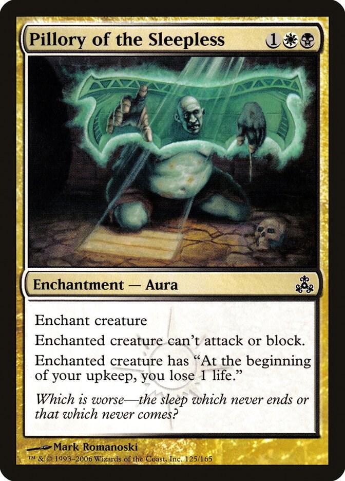 Pillory of the Sleepless card image