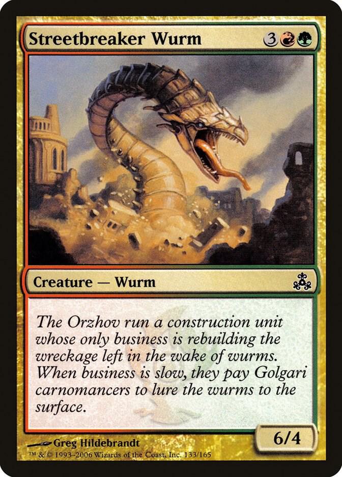 Streetbreaker Wurm card image